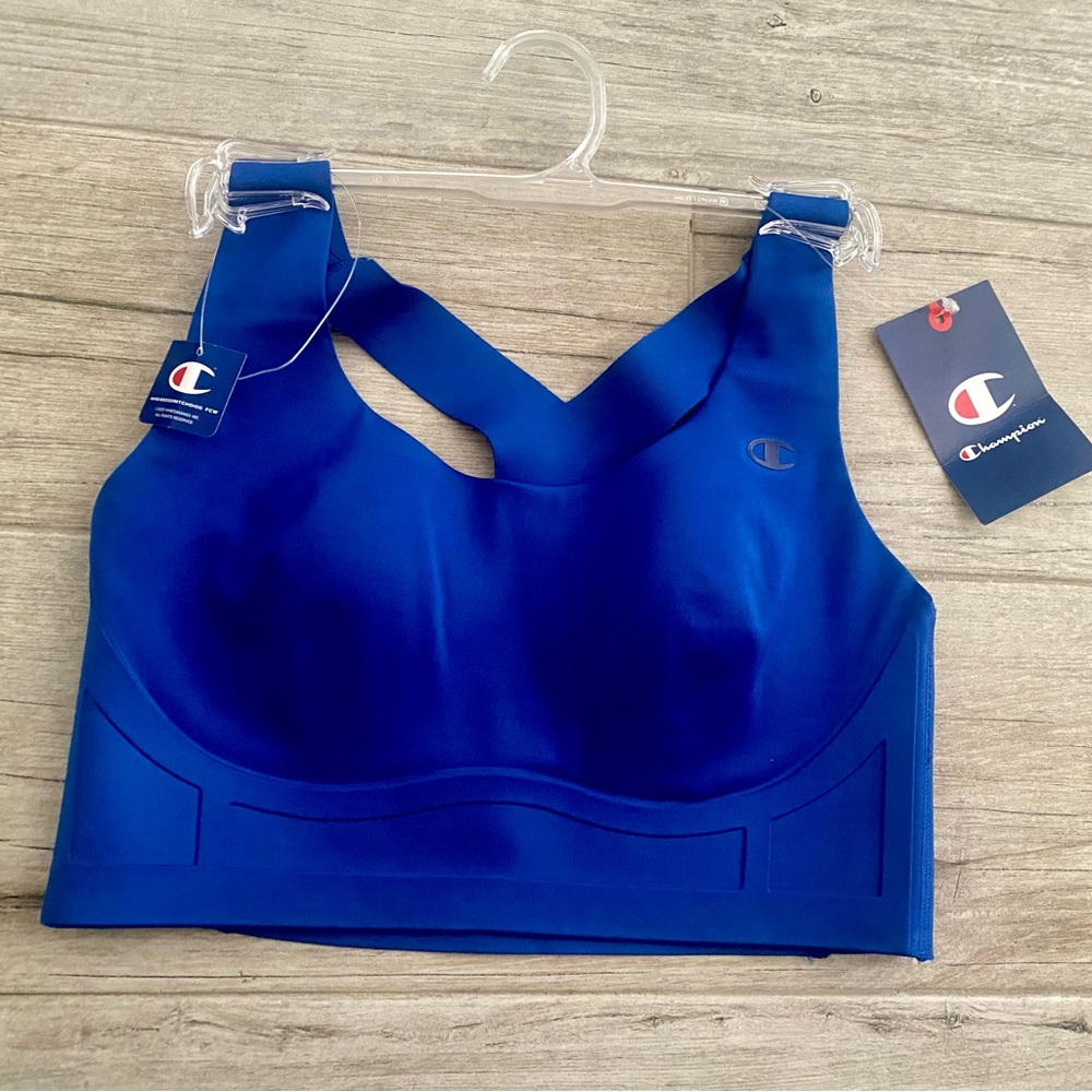 Sports Bra Champion XS Royal Blue Workout new